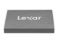 Lexar SL100 - Disque SSD - 240 Go - externe (portable) - USB 3.1 (USB-C connecteur) - gris LPSSD240GRBNA