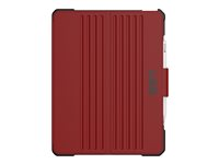 UAG Rugged Case for iPad Pro 12.9-in (5th Gen, 2021) - Metropolis Magma - Étui à rabat pour tablette - robuste - magma - 12.9" - pour Apple 12.9-inch iPad Pro (4ème génération, 5ème génération) 122946119393