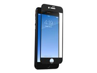 ZAGG InvisibleShield Glass Contour - Protection d'écran - noir - pour Apple iPhone 7 Plus I7LCGS-BKE