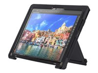 Griffin Survivor Slim - Boîtier de protection pour tablette - robuste - silicone, PET, TPE, polycarbonate co-moulé - noir - pour Microsoft Surface Pro (Mi-2017) GB43613