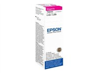 Epson T6643 - 70 ml - magenta - original - recharge d'encre - pour Epson L386; EcoTank ET-2600, 2650, L121, L1455; EcoTank ITS L3050, L3060, L3070 C13T66434A