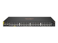 HPE Aruba Networking CX 6000 48G Class4 PoE 4SFP 740W Switch - Commutateur - C3 - Géré - 48 x 10/100/1000 (PoE+) + 4 x Gigabit SFP (liaison montante) - Montable sur rack - PoE+ (740 W) R9Y03A