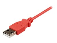 StarTech.com Câble de charge /synchronisation mobile USB A vers Micro B slim de 1 m - Cordon USB 2.0 pour smartphone / tablette M/M - Rose - Câble USB - Micro-USB de type B (M) pour USB (M) - USB 2.0 - 1 m - rose USBAUB1MPK