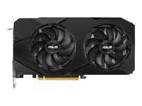 ASUS DUAL-GTX1660S-A6G-EVO - Advanced Edition - carte graphique - GF GTX 1660 SUPER - 6 Go GDDR6 - PCIe 3.0 x16 - DVI, HDMI, DisplayPort 90YV0DS4-M0NA00