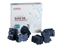 Xerox Phaser 8860MFP - Pack de 6 - cyan - encres solides - pour Phaser 8860, 8860DN, 8860MFP, 8860MFP/D, 8860MFP/E, 8860MFP/SD, 8860PP, 8860WDN 108R00746
