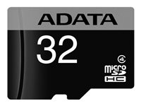 ADATA - Carte mémoire flash - 32 Go - Class 4 - microSDHC AUSDH32GCL4-R