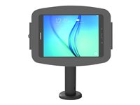 Compulocks Space Rise Galaxy Tab E 9.6" Counter Top Kiosk 4" Black - Pied - pour tablette - verrouillable - noir - Taille d'écran : 9.6" - support pour ordinateur de bureau TCDP04696EGEB