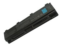 DLH - Batterie de portable (standard) (équivalent à : Toshiba PA5108U-1BRS, Toshiba PABAS271, Toshiba PA5109U-1BRS, Toshiba PABAS272, Toshiba PABAS273, Toshiba PA5110U-1BRS) - Lithium Ion - 6 cellules - 5200 mAh - 56 Wh - noir - pour Toshiba Satellite C40, C45, C50-A, C50D-A, C50Dt-A, C50t-A, C55-A, C55D-A, C55Dt-A, C55T-A, C70-A, C70-B, C70D-A, C75, C75-B; Satellite Pro C50-A, C70-A, C70-B; Tecra A50-A; Toshiba Qosmio X70-B TOBA2506-B056Q3