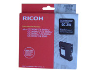 Ricoh GC 21K - Noir - original - cartouche d'encre - pour Ricoh Aficio GX3000, Aficio GX3050, Aficio GX5050, GX 2500, GX 3050, GX 7000 405532