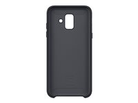 Samsung Dual Layer Cover EF-PA600 - Coque de protection pour téléphone portable - noir - pour Galaxy A6 EF-PA600CBEGWW