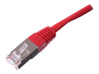 Uniformatic - Cordon de raccordement - RJ-45 (M) pour RJ-45 (M) - 10 m - SFTP - CAT 6a - moulé, bloqué - rouge 23990