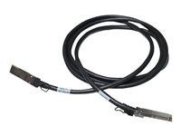 HPE X241 Direct Attach Copper Cable - Câble InfiniBand - QSFP pour QSFP - 3 m - pour Apollo 4200, 4200 Gen10; Edgeline e920; FlexFabric 12900E 36, 12XXX; ProLiant e910t 2U JG327A
