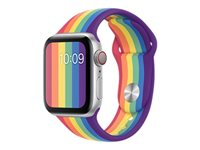 Apple 40mm Sport Band - Pride Edition - bracelet de montre pour montre intelligente - taille Regular - fierté - pour Watch (38 mm, 40 mm, 41 mm) MY1X2ZM/A