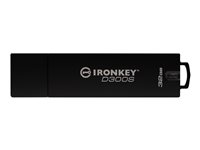 IronKey D300S - Clé USB - chiffré - 32 Go - USB 3.1 Gen 1 - FIPS 140-2 Level 3 - Conformité TAA IKD300S/32GB
