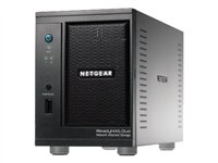 NETGEAR ReadyNAS Duo RND2110 - Serveur NAS - 2 Baies - 1 To - SATA 1.5Gb/s - HDD 1 To x 1 - RAM 256 Mo - Gigabit Ethernet RND2110-100ISS