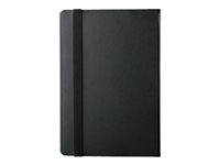 Acer Portfolio Case - Protection à rabat pour tablette - noir - 10" - pour ICONIA ONE 10 HP.ACBST.028