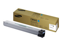 Samsung CLT-C806S - Cyan - original - cartouche de toner (SS553A) - pour Samsung SL-K703, SL-X703, SL-X706; MultiXpress SL-X704, SL-X7400, SL-X7500, SL-X7600 SS553A