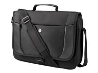 HP Essential Messenger Case - Sacoche pour ordinateur portable - 17.3" - pour EliteBook 1040 G3, 745 G3, 755 G3; Pavilion Gaming; Pro Tablet 610 G1; Spectre Pro x360 G2 H1D25AA