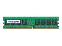 Integral - DDR2 - module - 1 Go - DIMM 240 broches - 533 MHz / PC2-4300 - CL4 - mémoire sans tampon - non ECC IN2T1GNVNDX