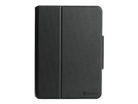 Griffin SnapBook - Protection à rabat pour tablette - polycarbonate, polyuréthanne thermoplastique (TPU) - noir - pour Apple 9.7-inch iPad Pro; iPad Air; iPad Air 2 GB42238