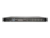 SonicWall NSa 6700 - Dispositif de sécurité - 10GbE, 40GbE, 5GbE, 2.5GbE, 25GbE - 1U - rack-montable 02-SSC-4332