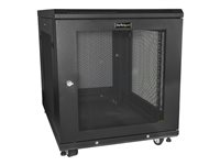 StarTech.com Armoire serveur 12U - Profondeur de 787 mm - Rack serveur - Coffret réseau - Baie de brassage 12U - Rack armoire - noir - 12U - 31" RK1233BKM