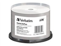 Verbatim DataLifePlus Professional - 50 x DVD+R DL - 8.5 Go 8x - surface imprimable thermique large - spindle 43754