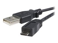 StarTech.com Câble USB 2.0 A vers Micro B de 50 cm - Cordon USB A vers USB Micro B de 0,5 m - M/M - Câble USB - USB (M) pour Micro-USB de type B (M) - USB 2.0 - 50 cm - noir - pour P/N: KITBXAVHDPEU, KITBXAVHDPUK UUSBHAUB50CM