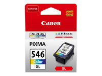 Canon CL-546XL - 13 ml - à rendement élevé - couleur (cyan, magenta, jaune) - original - coque avec sécurité - cartouche d'encre - pour PIXMA TR4551, TR4650, TR4651, TS3350, TS3351, TS3352, TS3355, TS3450, TS3451, TS3452 8288B004