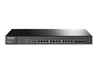 TP-Link JetStream T1700X-16TS - Commutateur - intelligent - 12 x 10GBase-T + 4 x 10 Gigabit SFP+ - Montable sur rack T1700X-16TS