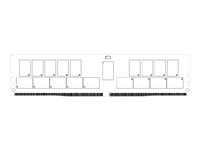 Micron - DDR4 - 64 Go - DIMM 288 broches - 2666 MHz / PC4-21300 - CL12 - 1.2 V - enregistré 3DS - ECC MTA72ASS8G72PSZ-2S6E1