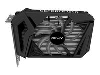 PNY GeForce GTX 1650 SUPER Single Fan - Carte graphique - GF GTX 1650 SUPER - 4 Go GDDR6 - PCIe 3.0 x16 - DVI, HDMI, DisplayPort VCG16504SSFPPB