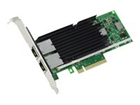 Intel X540 DP - Adaptateur réseau - PCI profil bas - 10Gb Ethernet x 2 - pour PowerEdge C6220, R320, R420, R520, R620, R720, R820, VRTX; PowerVault NX3200, NX3300 540-11131