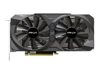 PNY GeForce RTX 3070 UPRISING Dual Fan LHR - Carte graphique - GF RTX 3070 - 8 Go GDDR6 - PCIe 4.0 x16 - HDMI, 3 x DisplayPort VCG30708LDFMPB