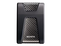 ADATA DashDrive Durable HD650 - Disque dur - 1 To - externe (portable) - 2.5" - USB 3.1 - noir AHD650-1TU31-CBK