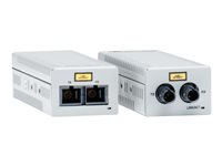 Allied Telesis AT DMC1000/ST - Convertisseur de média à fibre optique - GigE - 1000Base-SX, 1000Base-T - RJ-45 / ST multi-mode - jusqu'à 500 m - 850 nm AT-DMC1000/ST-50