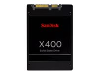 SanDisk X400 - Disque SSD - 128 Go - interne - 2.5" - SATA 6Gb/s SD8SB8U-128G-1122
