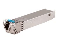 HPE X120 - Module transmetteur SFP (mini-GBIC) - 1GbE - 1000Base-LX - LC - pour HP 3100; HPE 12504, 3600, 5500, 7506; FlexFabric 1.92, 11908, 12902; FlexNetwork MSR3048 JD119B