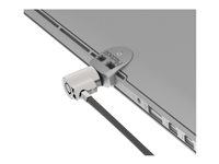 Compulocks Universal MacBook Pro Lock Slot Adapter With Keyed Cable Lock - Kit de sécurité - argent - pour Apple MacBook Pro with Retina display 13.3" (Late 2012, Early 2013, Late 2013, Mid 2014, Early 2015) MBPRLDG01KL