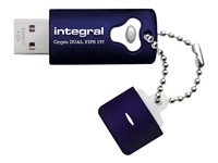 Integral Crypto Dual - Clé USB - 64 Go - USB 3.0 INFD64GCRYDL3.0197