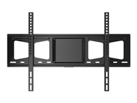 Vision Flat-Panel Wall Arm - Support - pour Écran LCD - acier laminé à froid - noir - Taille d'écran : 42"-70" - montable sur mur VFM-WA6X4B