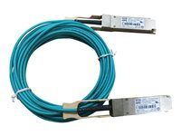 HPE X2A0 - Câble réseau - QSFP+ pour QSFP+ - 7 m - fibre optique - actif - pour FlexFabric 12900E, 12900E 36-Port, 12902E JL287A