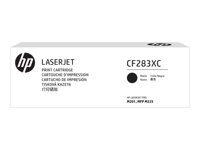HP 83X - Noir - originale - LaserJet - cartouche de toner (CF283X) Contract - pour LaserJet Pro M201d, M201dw, M201n, MFP M225dn, MFP M225dw CF283XC