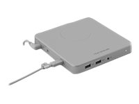 Humanscale M/Connect 2 Stand Alone Split Dock - Station d'accueil - USB-C - DP - 1GbE - 180 Watt ACNSEU