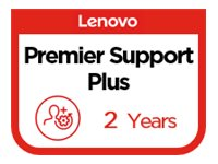 Lenovo Premier Support Plus Upgrade - Contrat de maintenance prolongé - pièces et main d'oeuvre (pour système avec une garantie d'un an sur le transport ou l'emport de marchandises) - 2 années - sur site 5WS1L46375