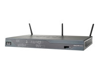 Cisco 881 Ethernet Security - Routeur sans fil - commutateur 4 ports - 802.11b/g/n (draft 2.0) - 2,4 Ghz C881W-E-K9