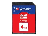 Verbatim - Carte mémoire flash - 4 Go - Class 4 - SDHC 44016