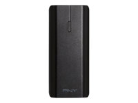 PNY PowerPack T5200 - Banque d'alimentation - 5200 mAh - 2.1 A (USB) - sur le câble : Micro-USB - bleu P-B5200-2TB01-RB