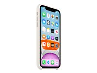 Apple - Coque de protection pour téléphone portable - silicone - blanc - pour iPhone 11 MWVX2ZM/A