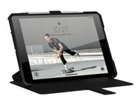 UAG Case for iPad 10.2-in (9/8/7 Gen, 2021/2020/2019) - Metropolis Black - Coque de protection pour tablette - polyuréthane, polyuréthanne thermoplastique (TPU) - noir - 10.2" - pour Apple 10.2-inch iPad (7ème génération, 8ème génération) 121916114040